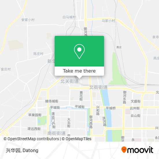 兴华园 map
