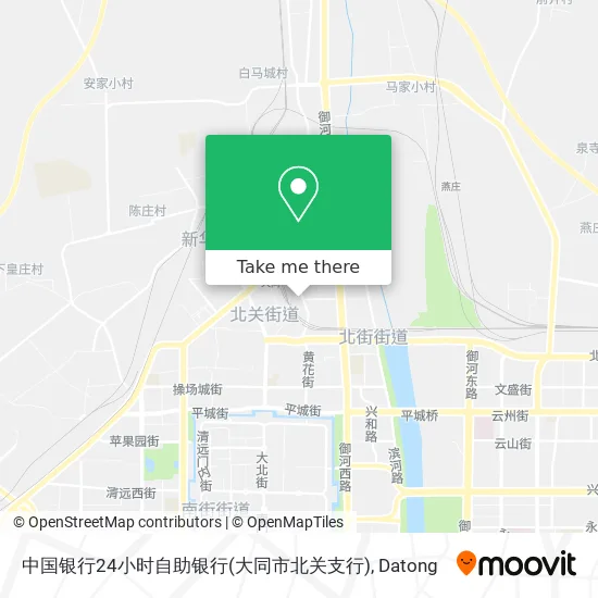 中国银行24小时自助银行(大同市北关支行) map