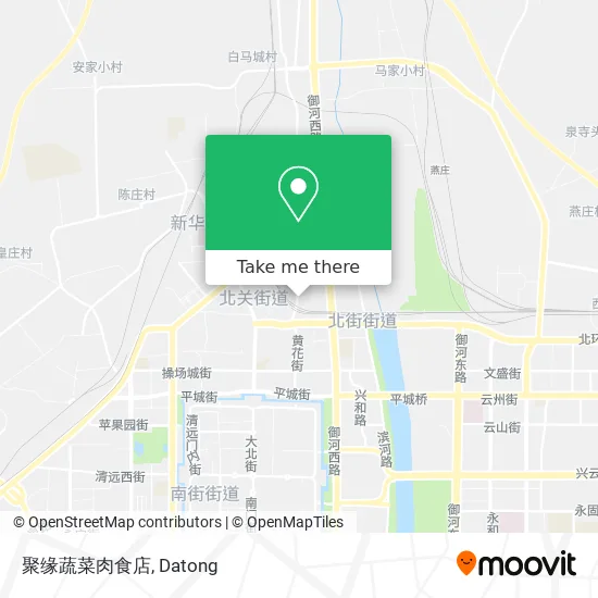聚缘蔬菜肉食店 map