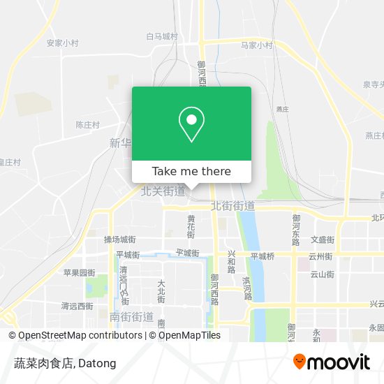 蔬菜肉食店 map