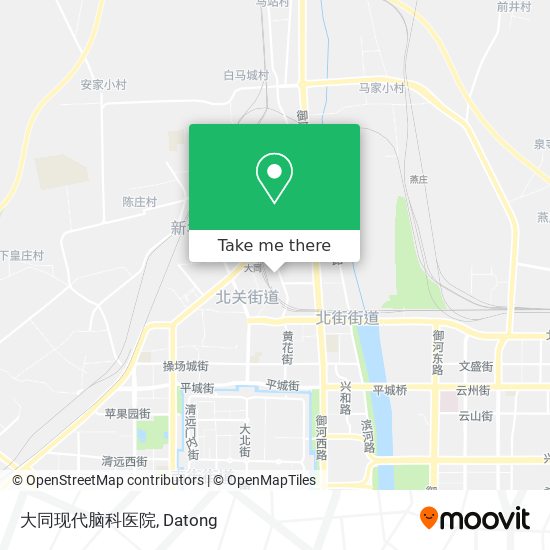 大同现代脑科医院 map
