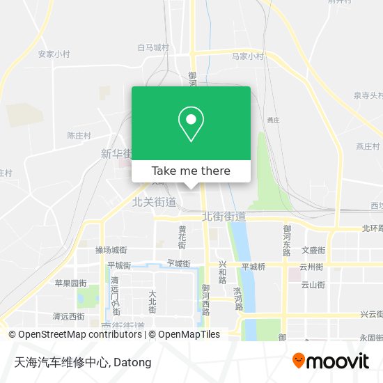 天海汽车维修中心 map