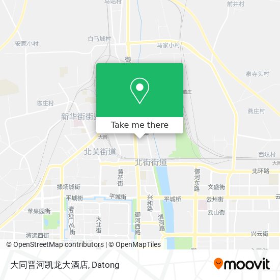 大同晋河凯龙大酒店 map