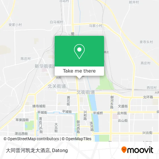 大同晋河凯龙大酒店 map
