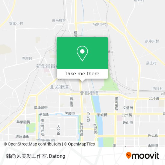 韩尚风美发工作室 map