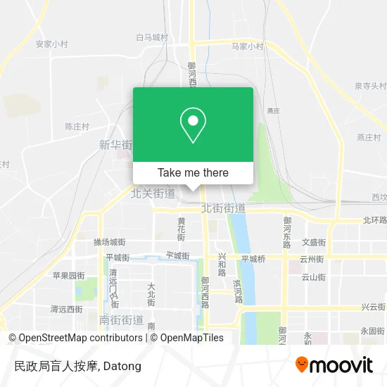 民政局盲人按摩 map