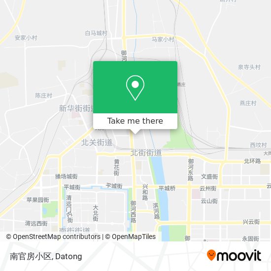 南官房小区 map