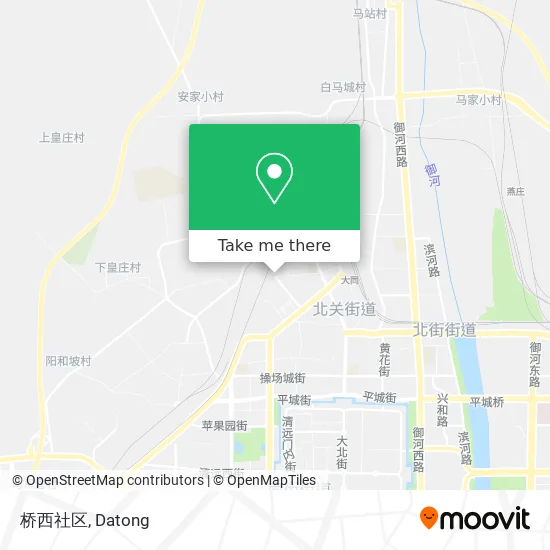 桥西社区 map