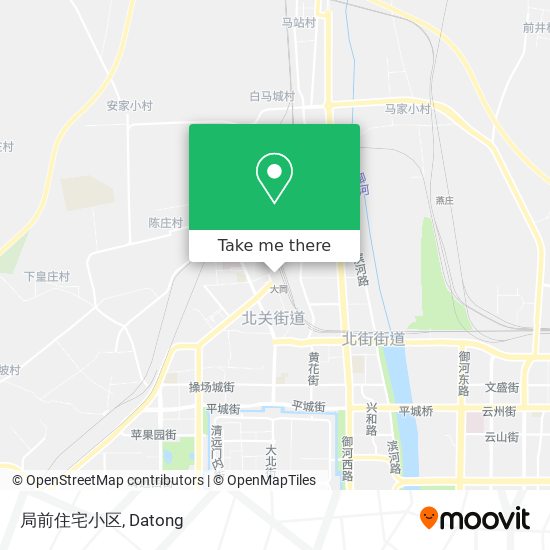 局前住宅小区 map