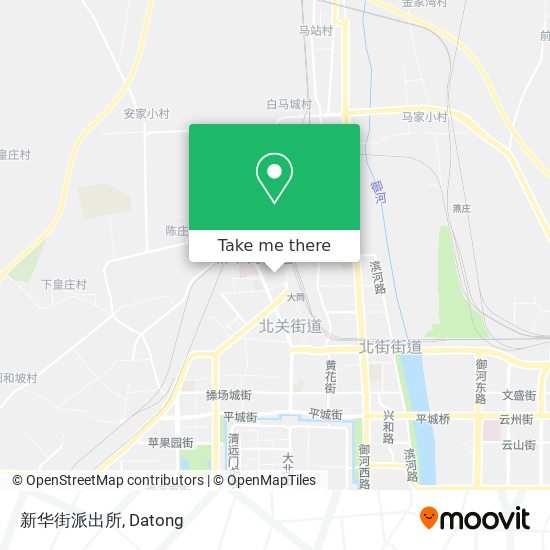 新华街派出所 map