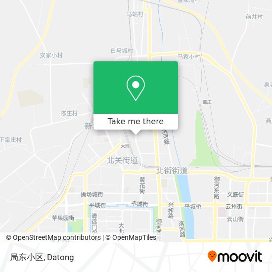 局东小区 map