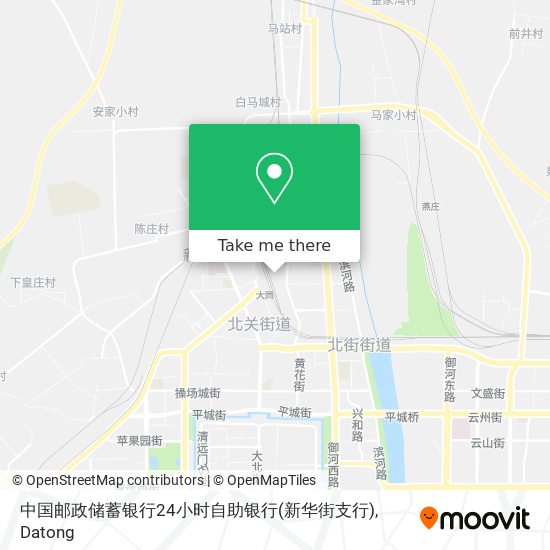 中国邮政储蓄银行24小时自助银行(新华街支行) map