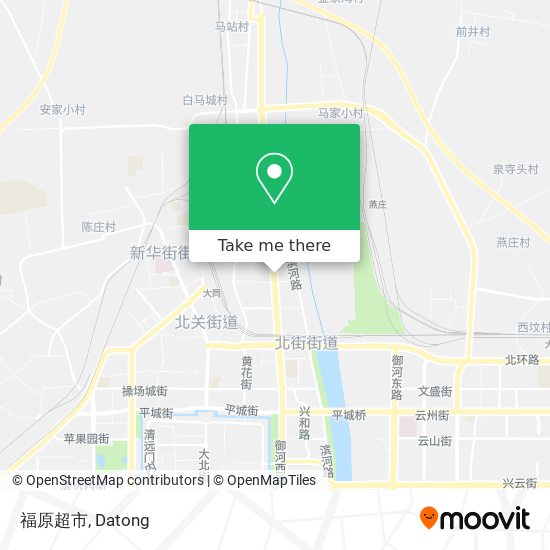 福原超市 map