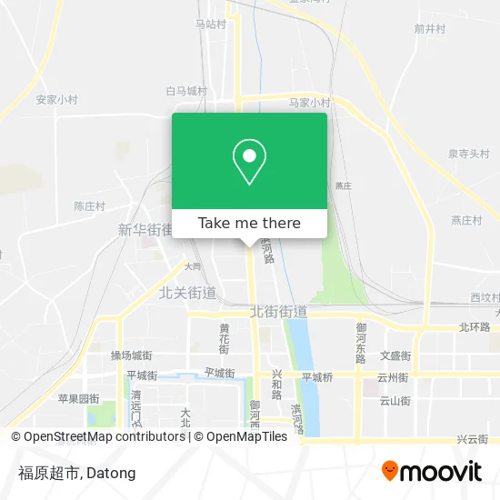 福原超市 map