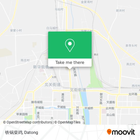 铁锅柴鸡 map