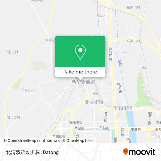 北清双语幼儿园 map