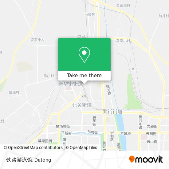铁路游泳馆 map
