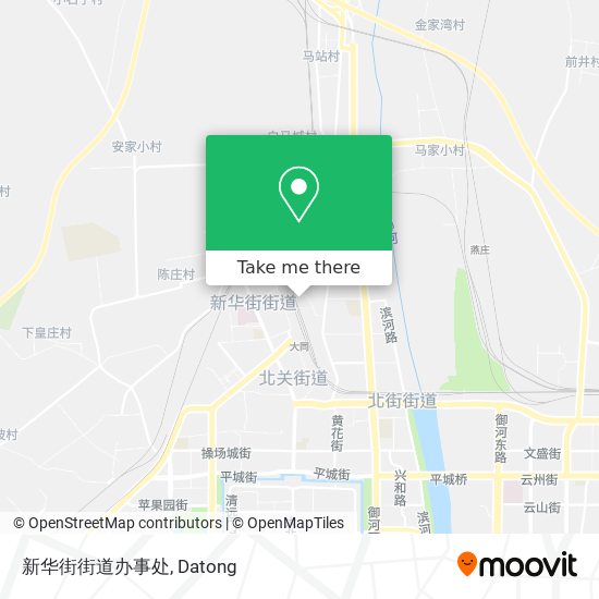 新华街街道办事处 map