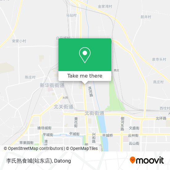李氏熟食城(站东店) map
