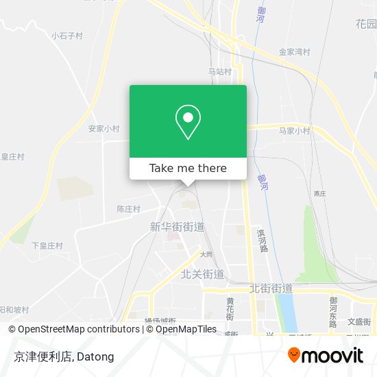 京津便利店 map