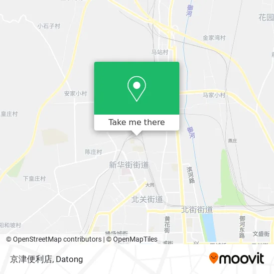 京津便利店 map