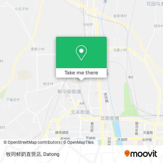 牧同鲜奶直营店 map