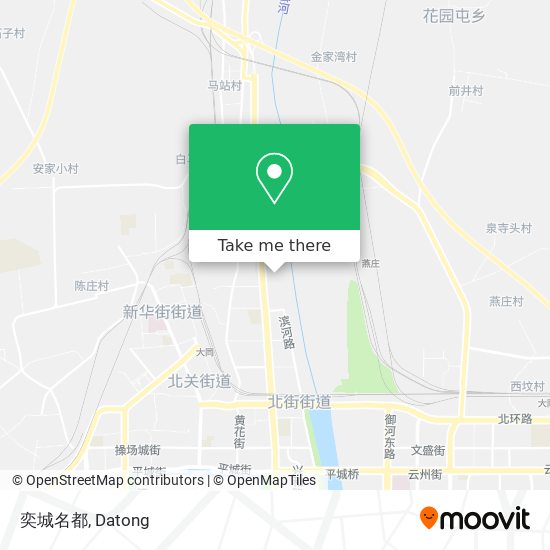 奕城名都 map