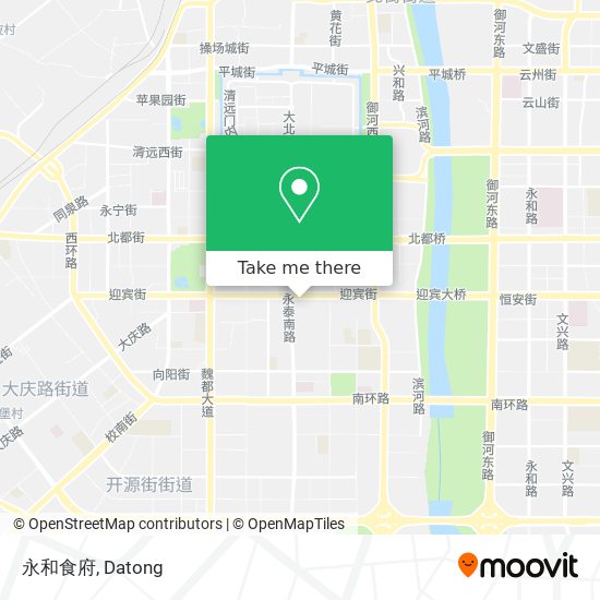 永和食府 map