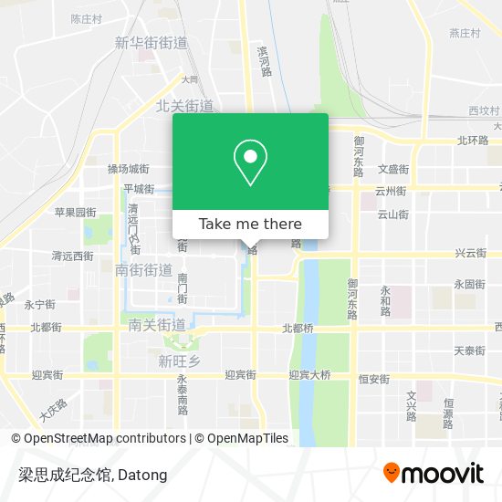 梁思成纪念馆 map