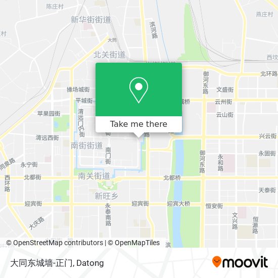 大同东城墙-正门 map