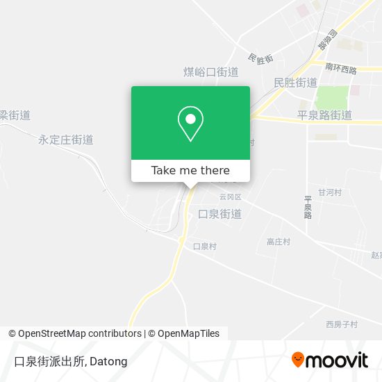 口泉街派出所 map