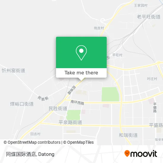 同煤国际酒店 map