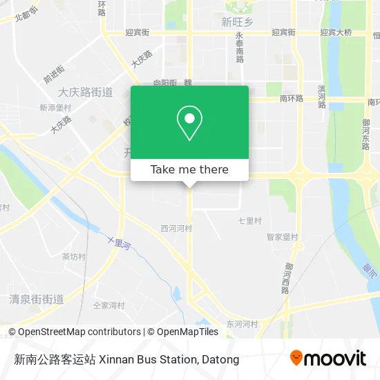 新南公路客运站 Xinnan Bus Station map