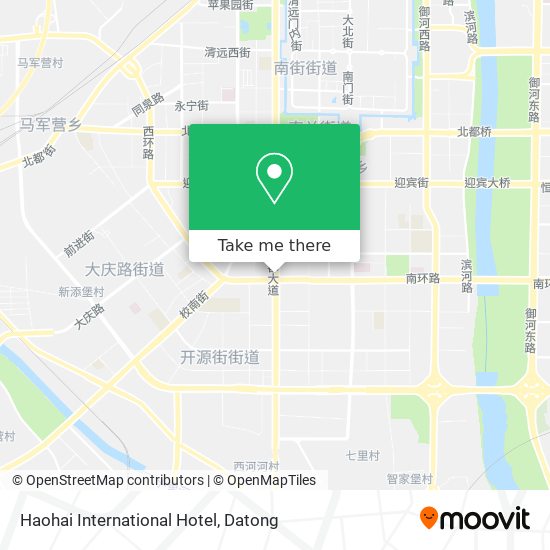 Haohai International Hotel map