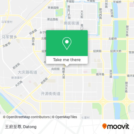 王府至尊 map