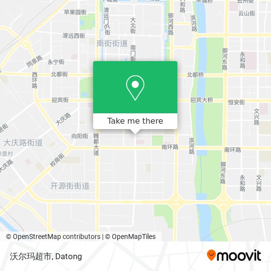 沃尔玛超市 map
