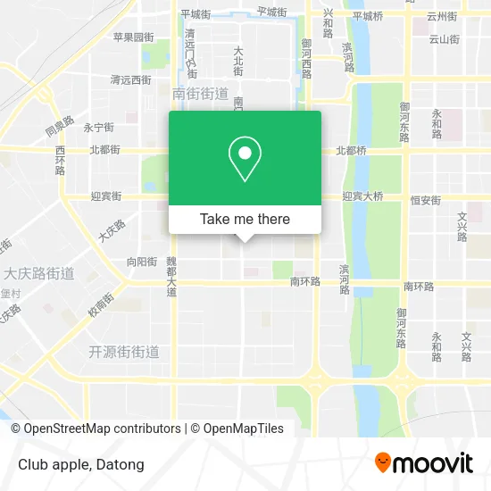 Club apple map