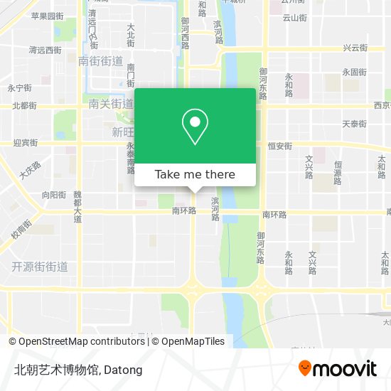 北朝艺术博物馆 map