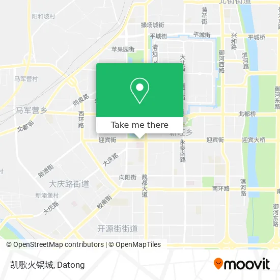 凯歌火锅城 map
