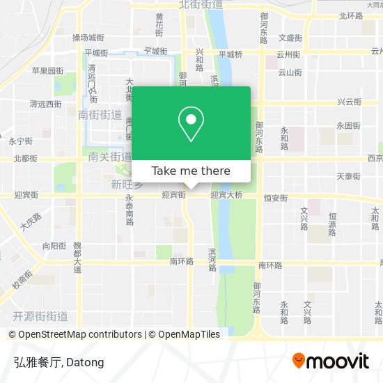 弘雅餐厅 map