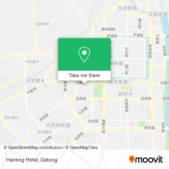 Hanting Hotel map