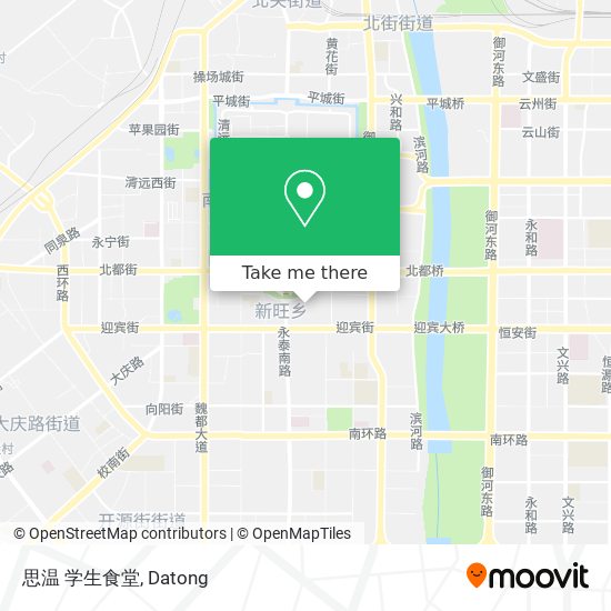 思温 学生食堂 map