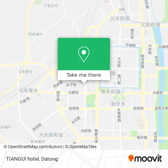 TIANGUI hotel map