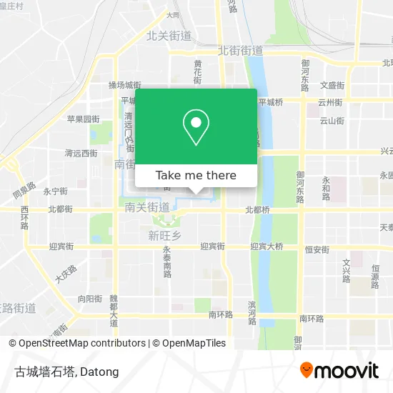 古城墙石塔 map