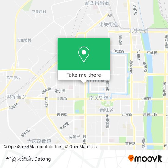 华贸大酒店 map