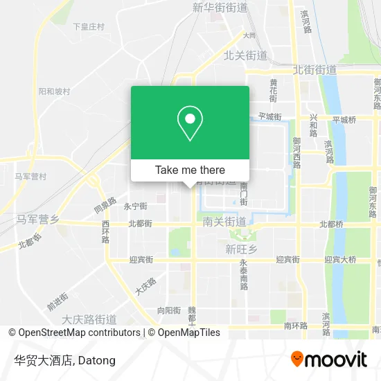 华贸大酒店 map