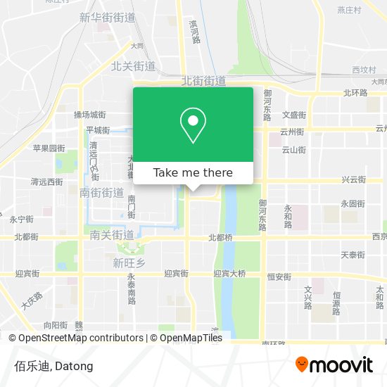 佰乐迪 map