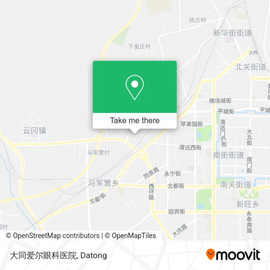 大同爱尔眼科医院 map