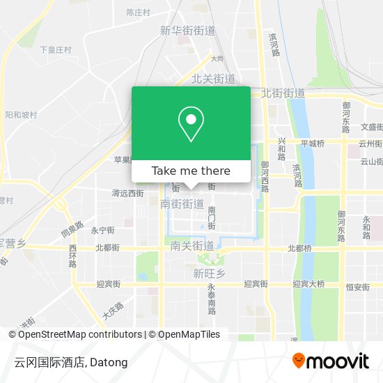 云冈国际酒店 map