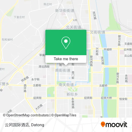 云冈国际酒店 map